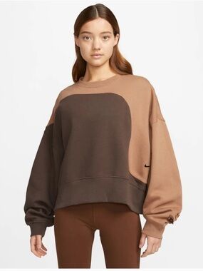 Nike Sport Color Clash Fleece Sweatshirt